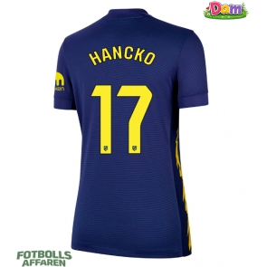 Atletico Madrid David Hancko #17 Bortatröja Kvinnor 2025-26 Kortärmad